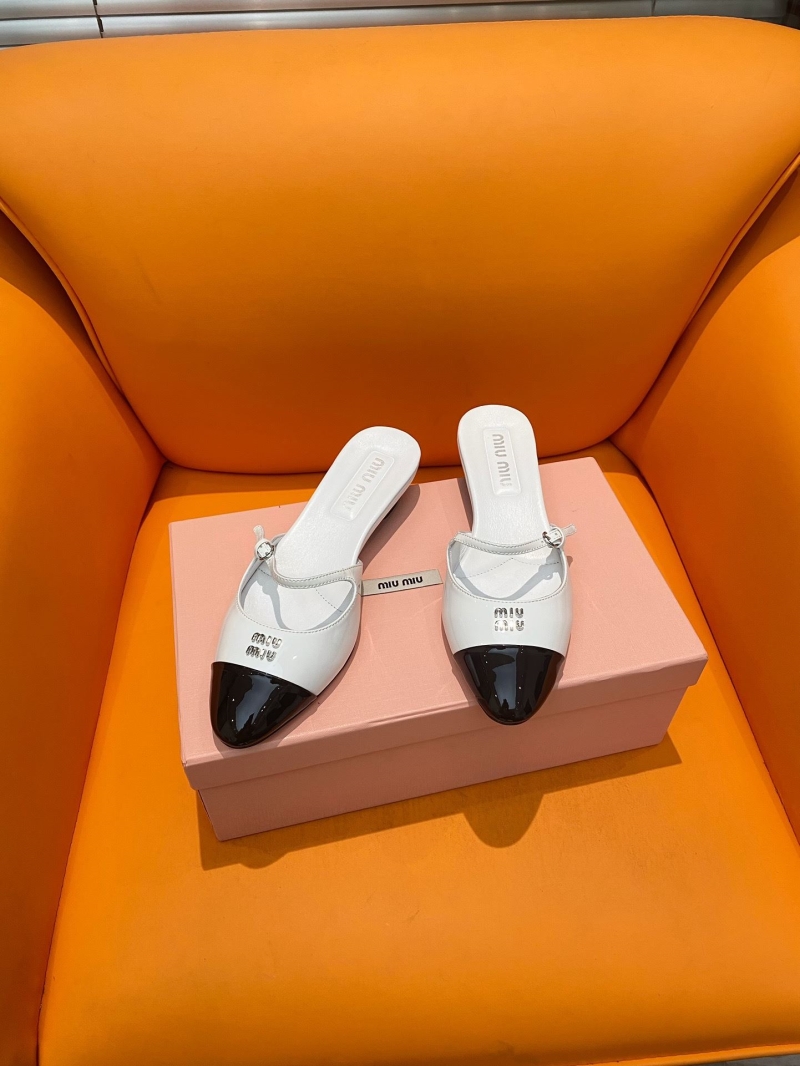 Miu Miu flat shoes